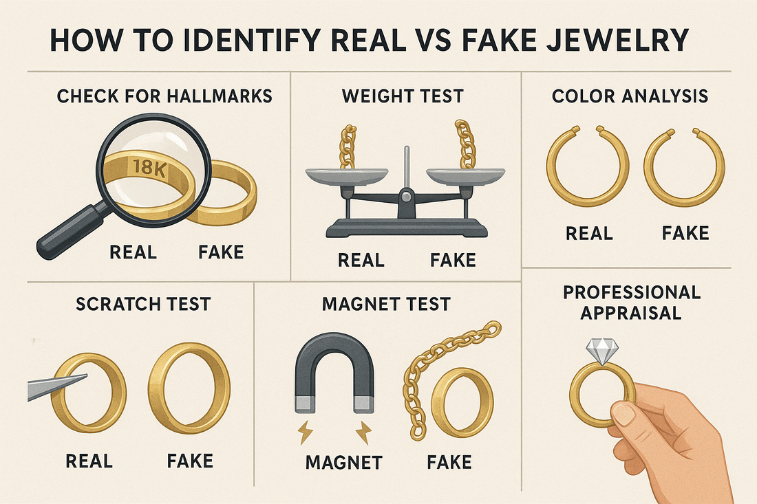 How to Identify Real vs Fake Jewelry