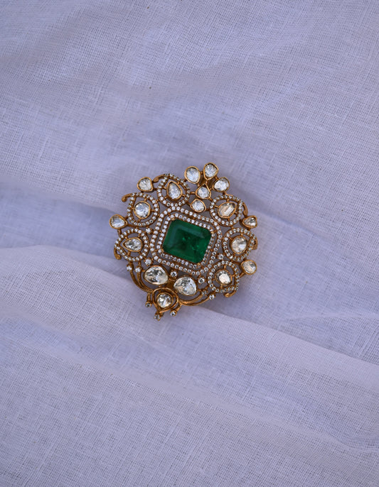 Mauji 925 Silver Brooch