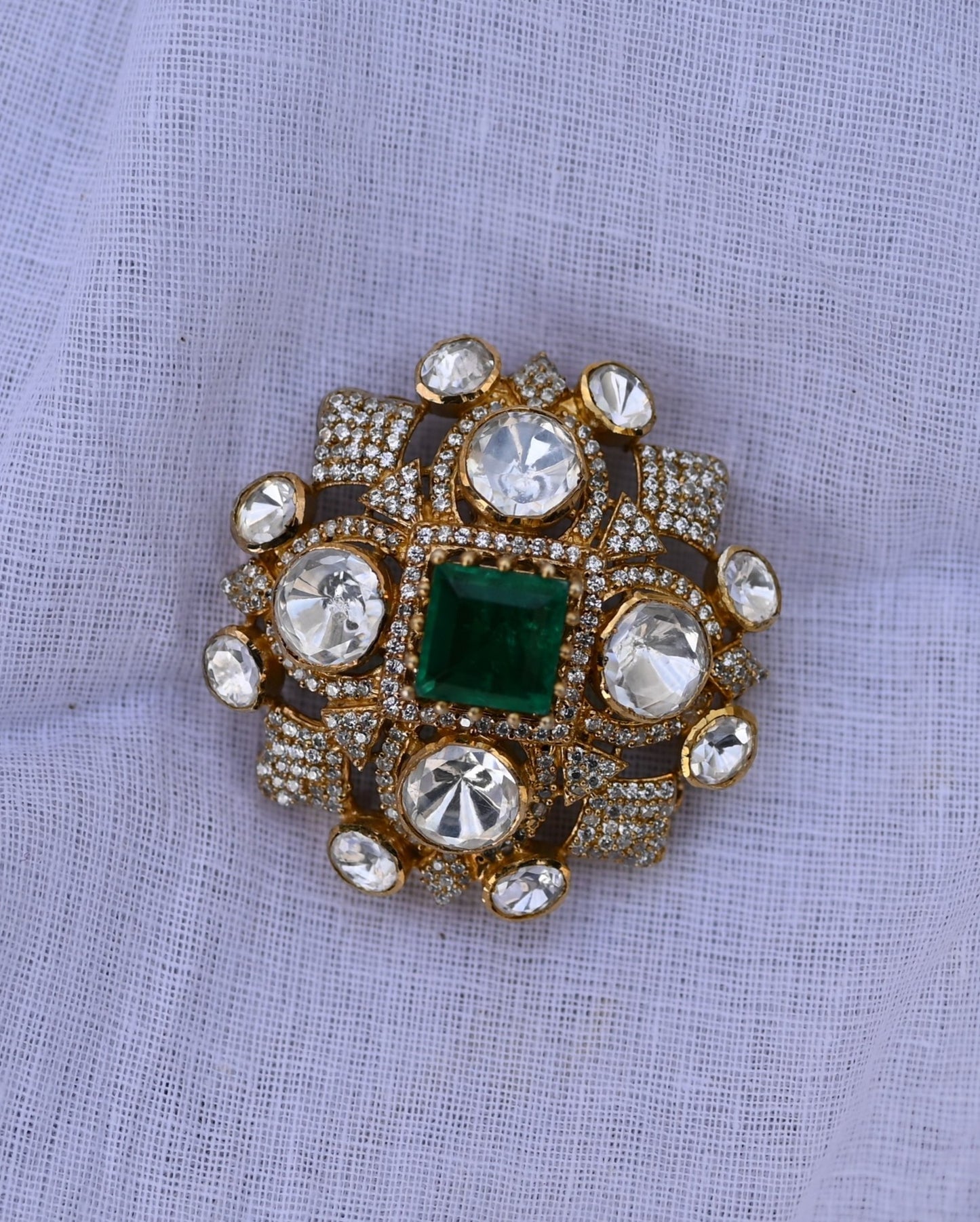 Tej 925 Silver Brooch