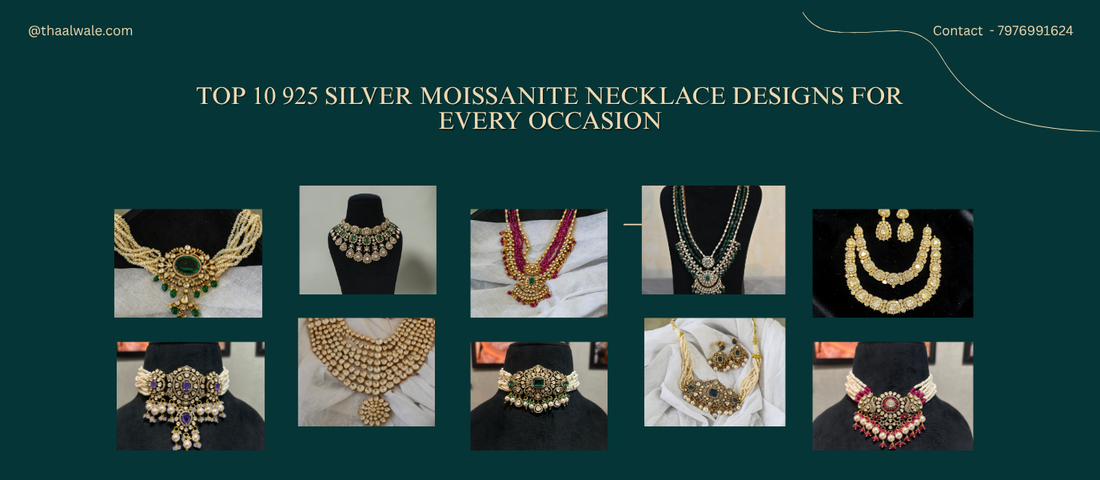 Top 10 925 Silver Moissanite Necklace Designs for Every Occasion
