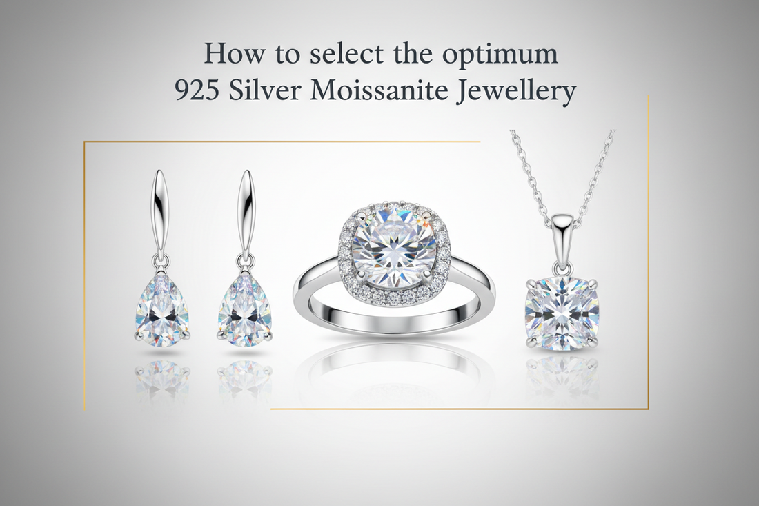 How to select the optimum 925 Silver Moissanite Jewellery.
