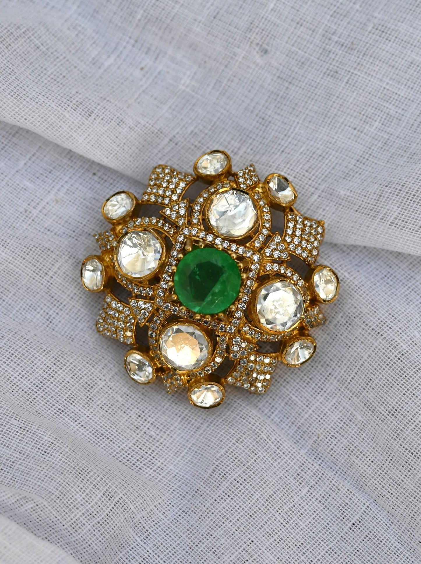 Pachisi 925 Silver Brooch