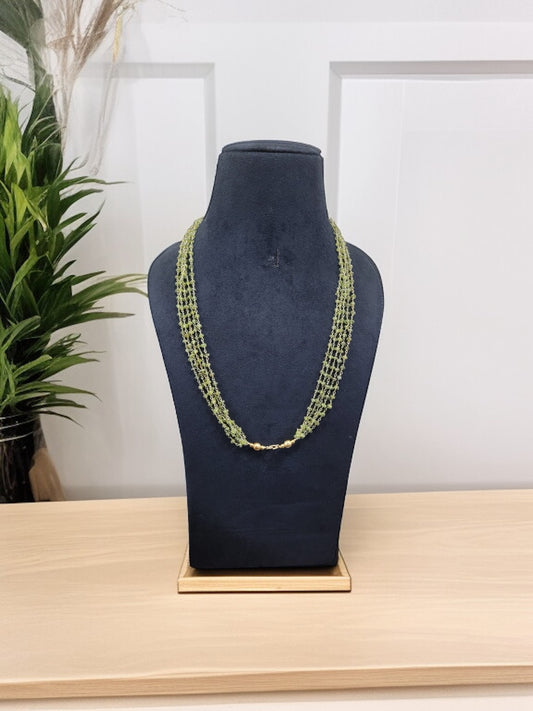 Malachite Beaded Necklace