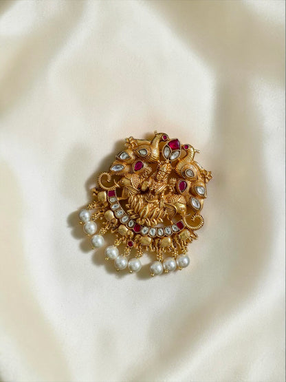 South Indian Temple Jewelry Lakshmi Pendant