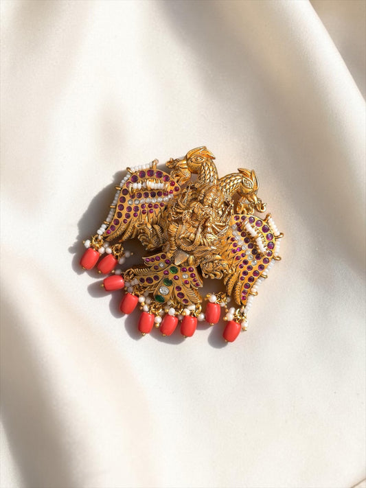 Lakshmi Garuda Temple Pendant