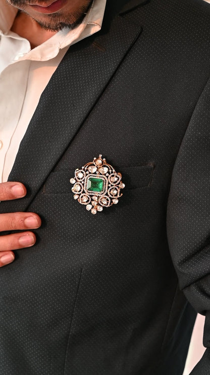 Mauji 925 Silver Brooch