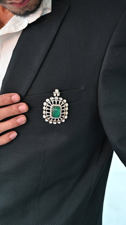 Anant 925 Silver Brooch